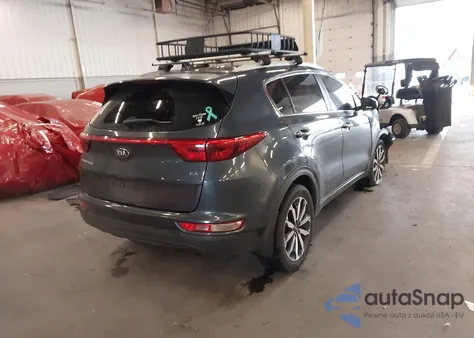 2017 Kia Sportage Ex z USA, uszkodzony, nr VIN KNDPNCAC0H7291144